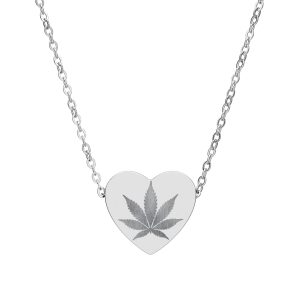 Heart Necklace (Engraving)
