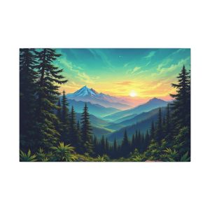 Matte Canvas, Stretched, 0.75" (Multi-Size)