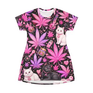 T-Shirt Dress (AOP)