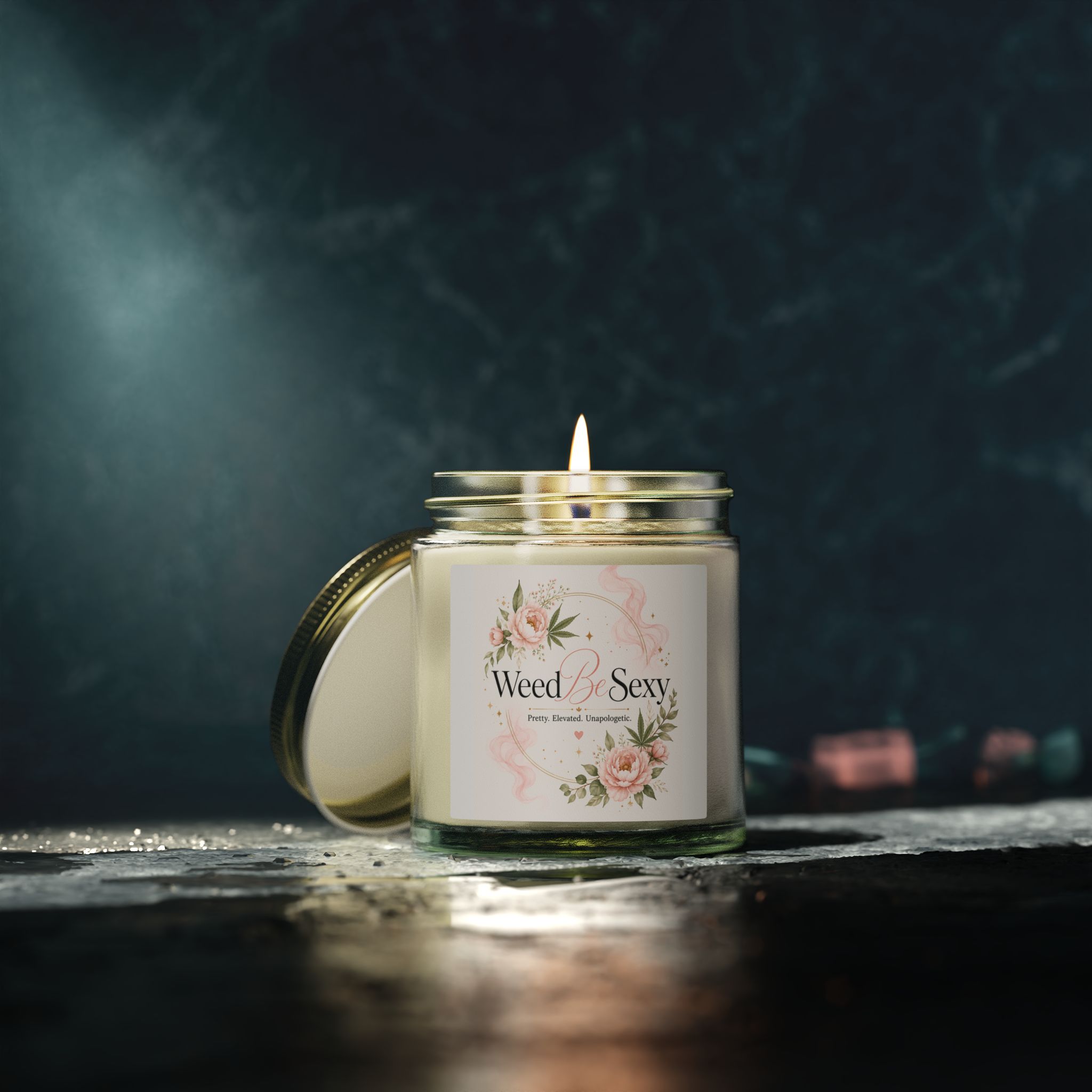 Scented Candles, Coconut Apricot Wax (4oz, 9oz) - Image 20
