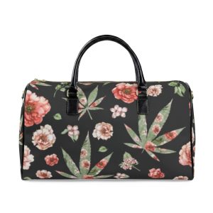 Faux Leather Travel Bag
