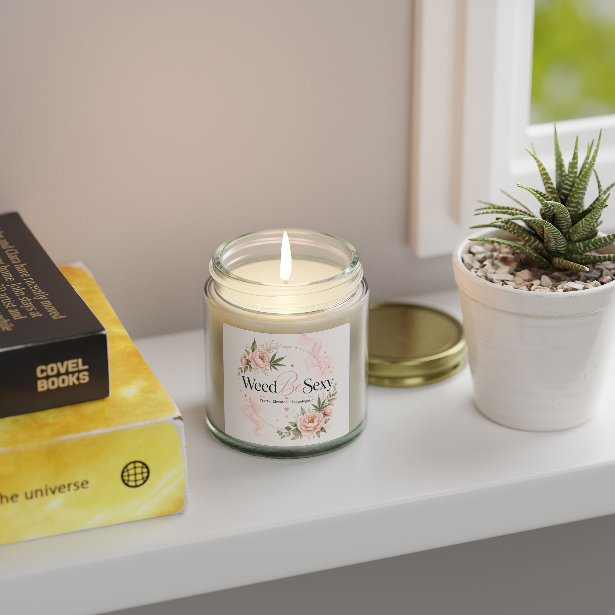 Scented Candles, Coconut Apricot Wax (4oz, 9oz) - Image 7