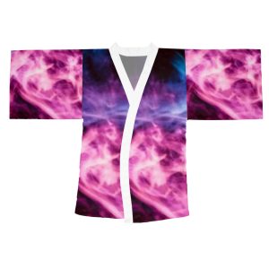 Long Sleeve Kimono Robe (AOP)