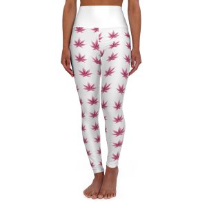 High Waisted Yoga Leggings (AOP)
