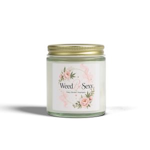 Scented Candles, Coconut Apricot Wax (4oz, 9oz)