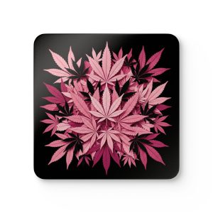 Hardboard Coasters with Cork Bottom (Set of 4)