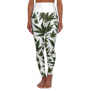 High Waisted Yoga Leggings (AOP)