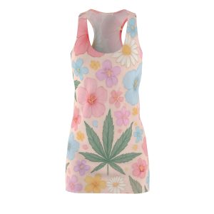 Women's Cut & Sew Racerback Dress (AOP)