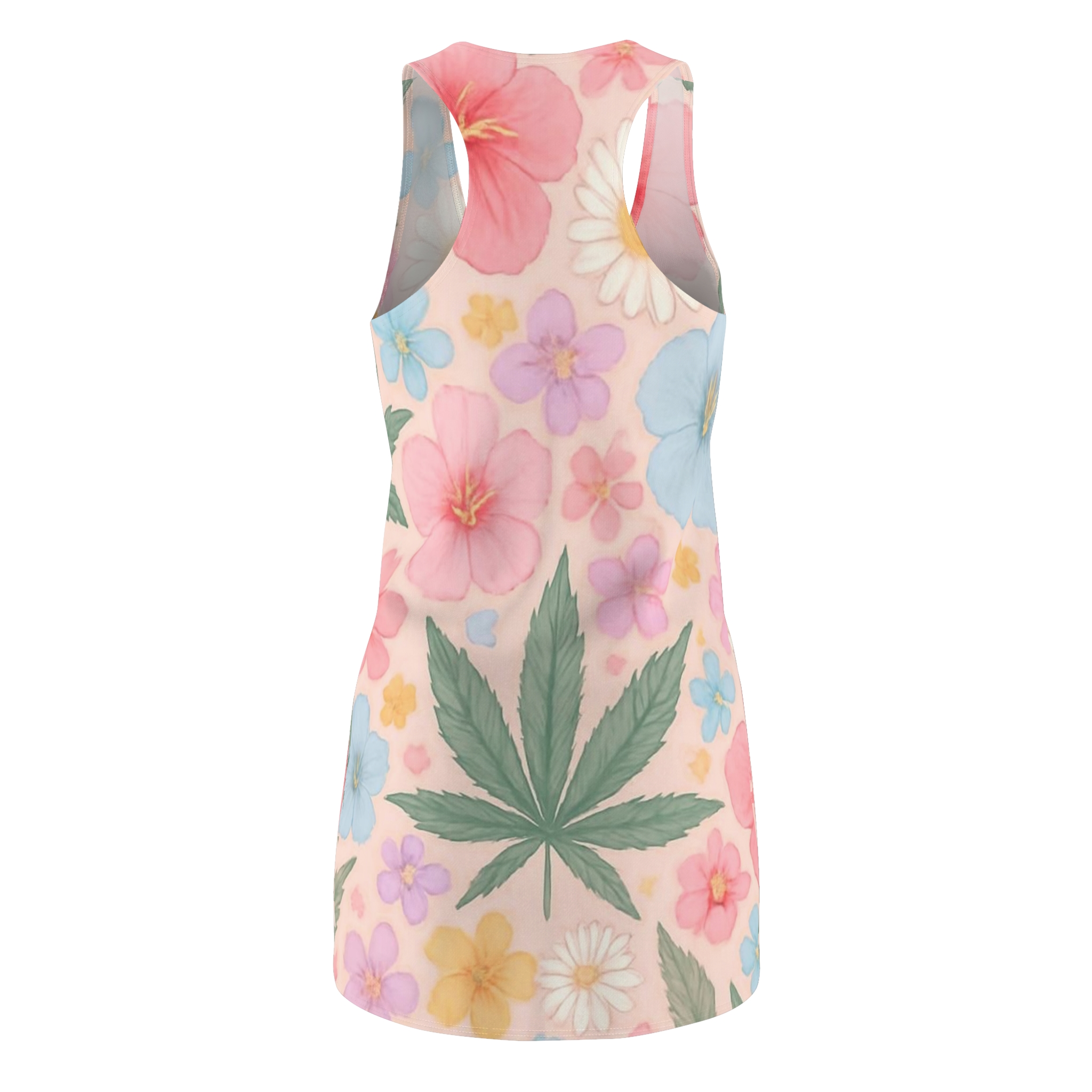 Women's Cut & Sew Racerback Dress (AOP) - Image 2