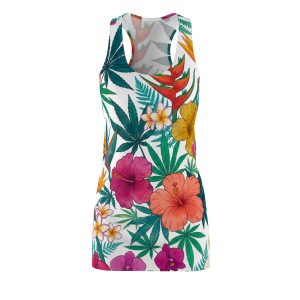 Women's Cut & Sew Racerback Dress (AOP)